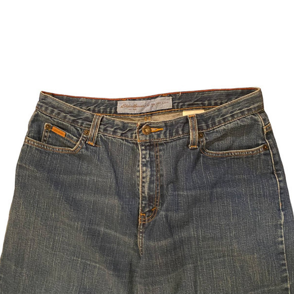 Eddie Bauer Straight Leg Stretch Jeans Mom Jeans Mom Jeans 16 Regular - Picture 4 of 10